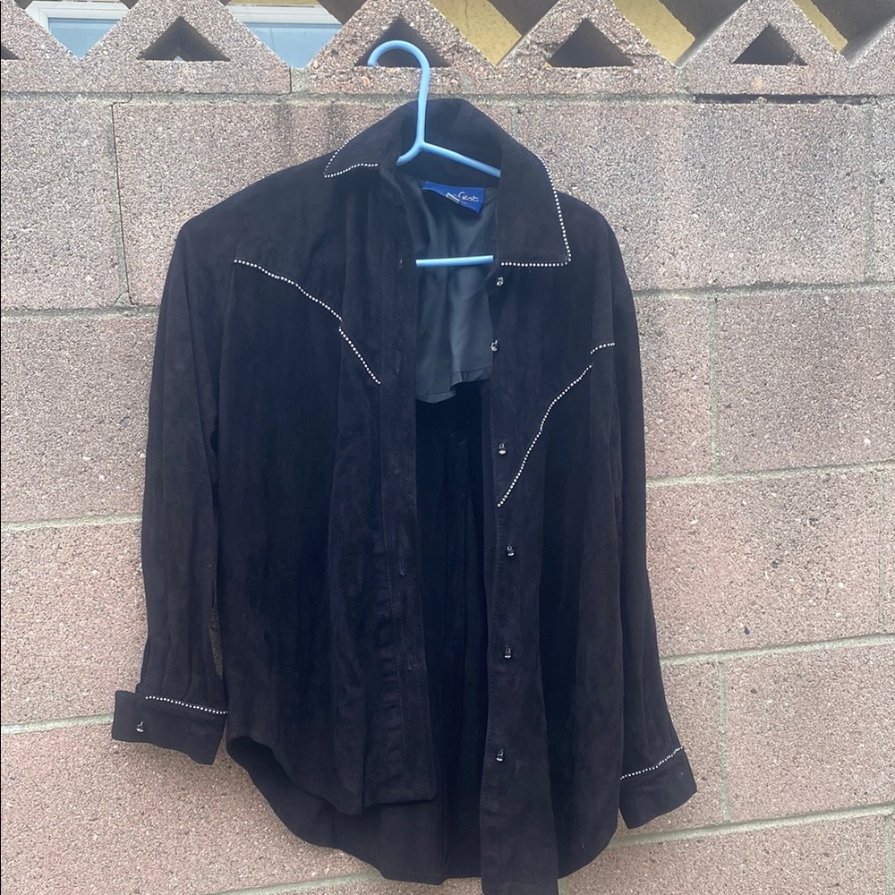 Scully Black Button Down Shirt